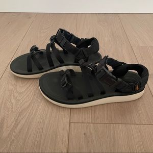 Black Teva Sport Sandals
